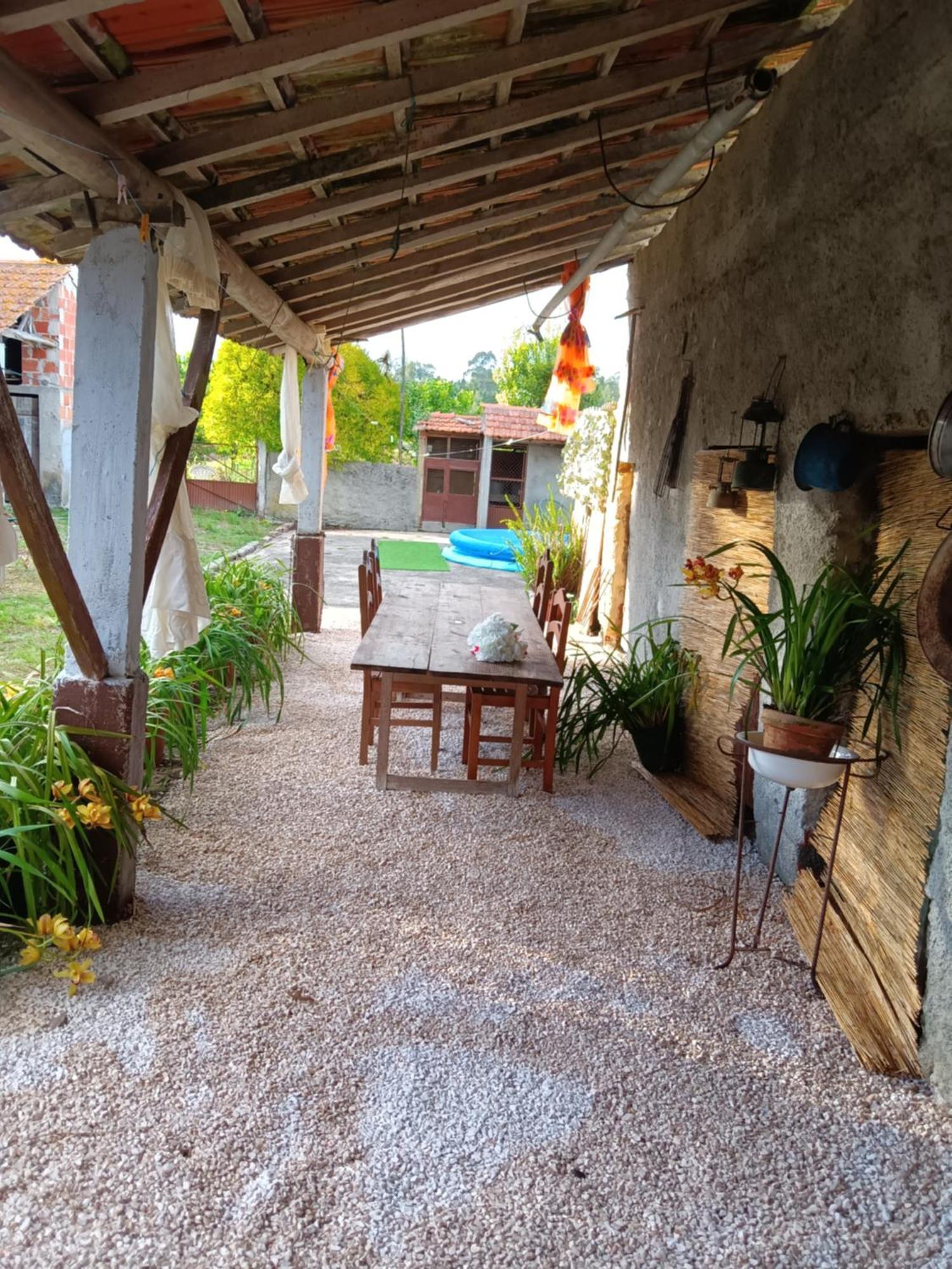 Casa Da Vovo Ceu - Casa De Campo Gandaresa - Country House, Entre Coimbra E Aveiro, A 15 Minutos Carro Praia Mira - Quintal Com Piscina Insuflavel Cantanhede Esterno foto